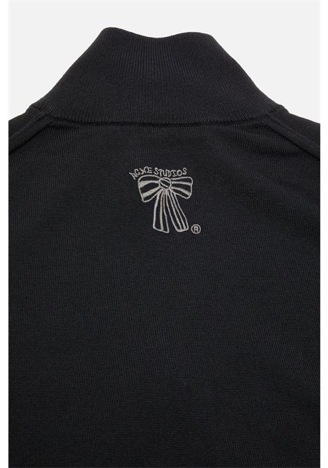 cardigan zip up uomo nero ACNE STUDIOS | B60365900